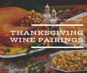 thanksgiving wine and food pairings