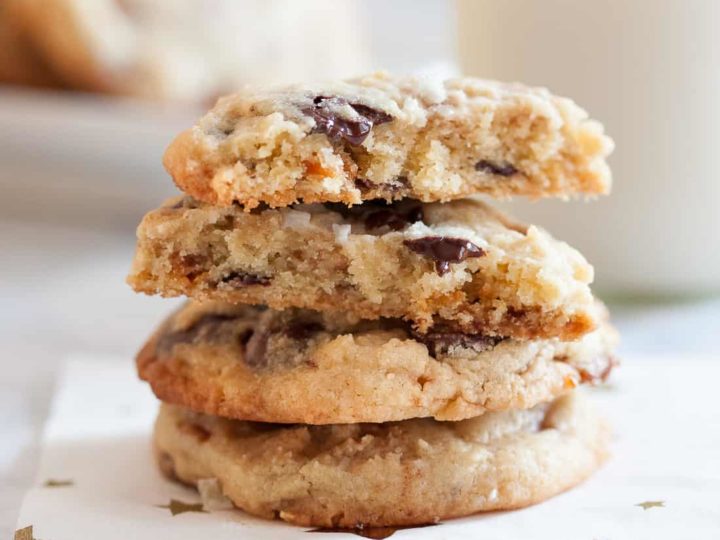 Caramel Chocolate Chip Cookies