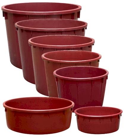 fermenting tubs assorted