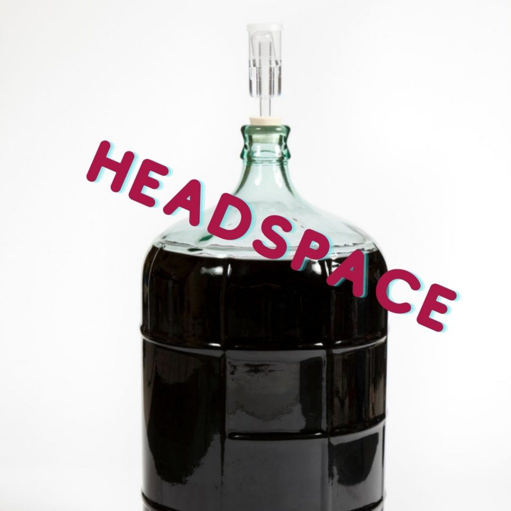 headspace in your wine